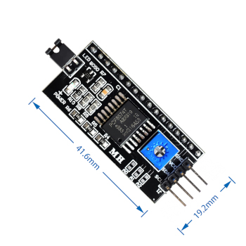 IIC/I2C/TWI/SPI Interface 1602 2004 LCD адаптер