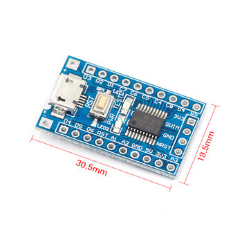 STM8S103F3P6 отладочная плата