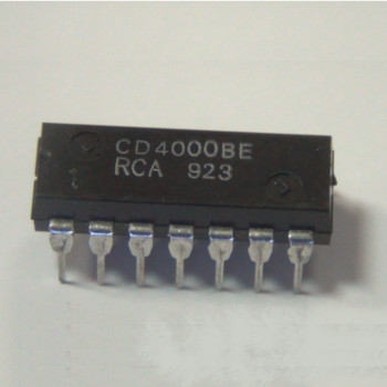 CD4000BE - логический элемент ИЛИ-НЕ (DIP-14)