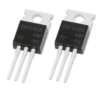 Транзистор MOSFET IRF540 (IRF540NPBF) n-канал, 33А, 100В