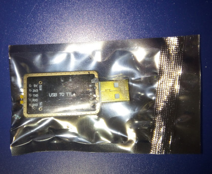 USB - uart конвертер на CH340 (RTS+CTS)