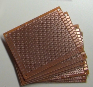 Односторонняя макетная плата 7х9 см