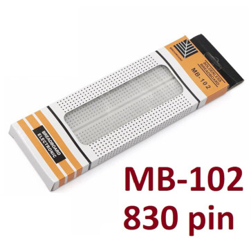 Беспаечная макетная плата (breadboard) MB-102 830 точек