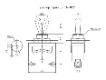 Тумблер выключатель переключатель E-TEN 1021